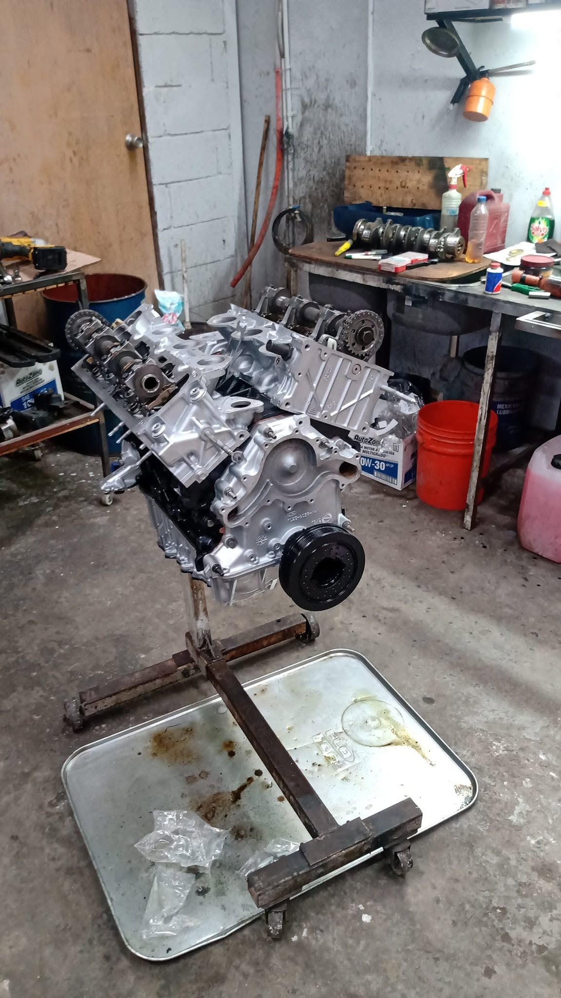 Motor remanufacturado revisado, listo para instalar